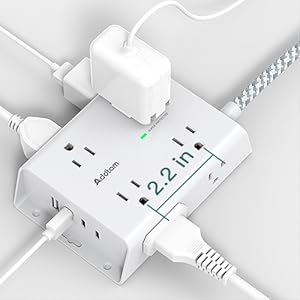 3 Side Design &amp;amp;amp; Wide Space Outlets