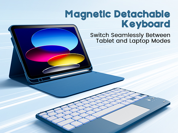 Magnetic Detachable Keyboard