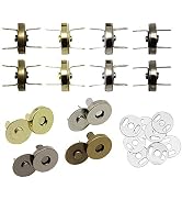 Hysagtek 40 Sets Magnetic Button Clasps Snaps Fastener Clasps DIY Craft Sewing Buttons Knitting B...