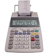 Sharp EL-1750V Two-Color Printing Calculator 2 Lines/Sec 3" Black/Red