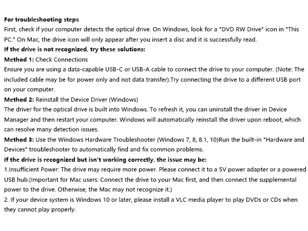 cd rom external drive for laptop
