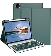 Divufus Keyboard Case for iPad Pro 11 Inch (M4) 2024 [Magnetic Detachable Wireless Keyboard][Supp...