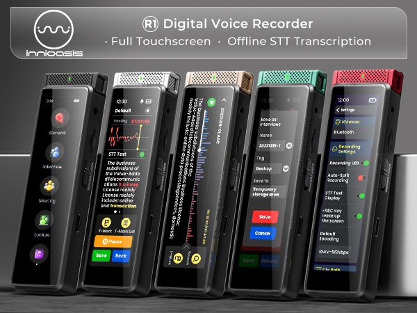 innioasis R1 voice recorder