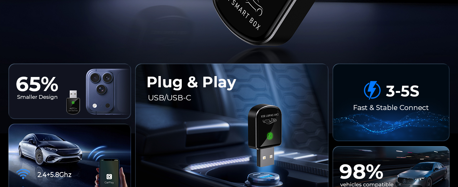 apple carplay wireless adapter