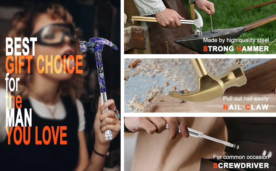 thor tool box hammer set hammer with screwdrivers inside small hammer for picture hanging