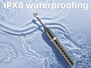 IPX8 waterproof rating