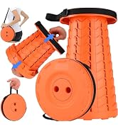Fishboy Upgraded Collapsible Stool for Adults,Portable Retractable Folding Telescoping Foldable C...