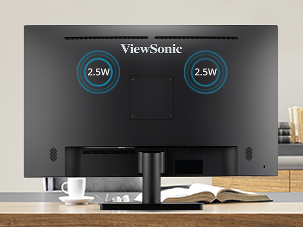 Dual Integrated Speakers 
