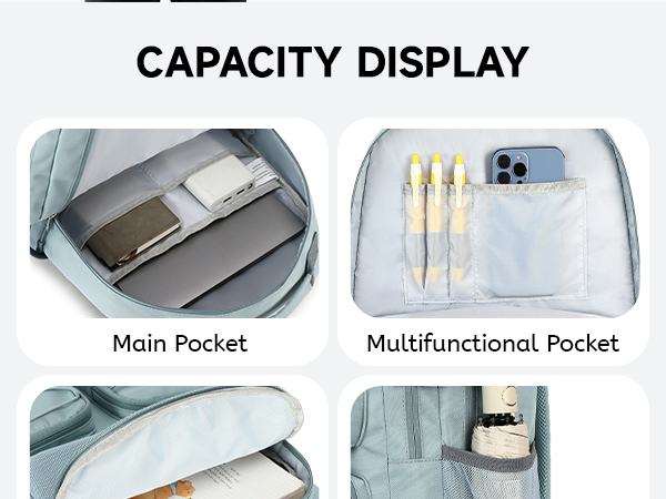 Multi-Pocket Backpack