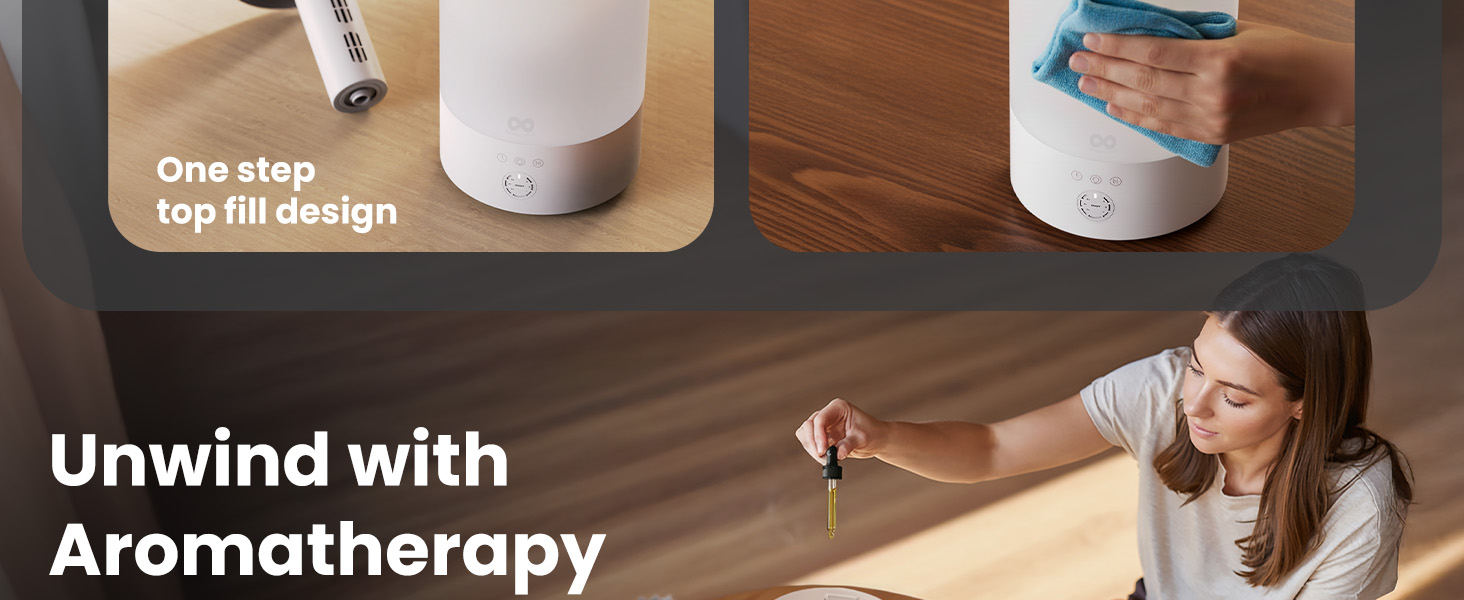 Top Fill Humidifiers for Bedroom