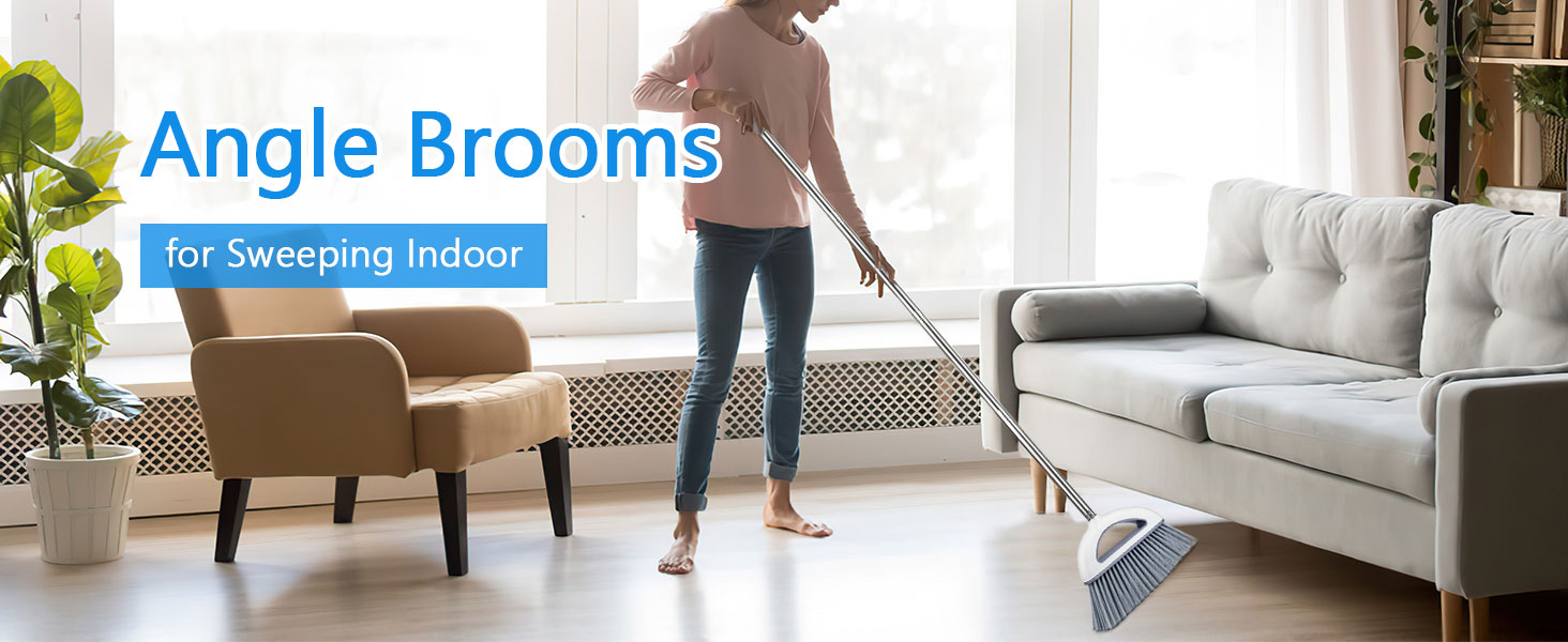 Angle Brooms for Sweeping Indoor