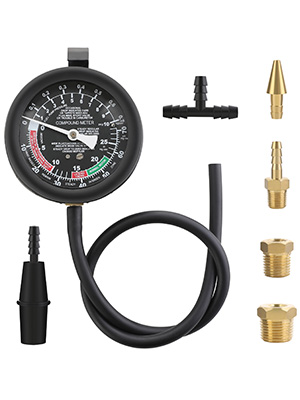 Fuel Pump and Vacuum Tester Gauge