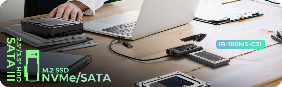 M.2 NVMe to SATA adapter