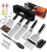 Blackstone Griddle Accessories Kit, RüK 20 PCS Flat Top Griddle Accessories Set with Anti-Scaldin...