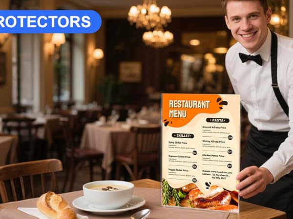 magnetic sign holder 8.5 x 11