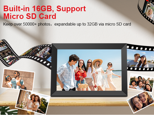 electric picture frame slideshow