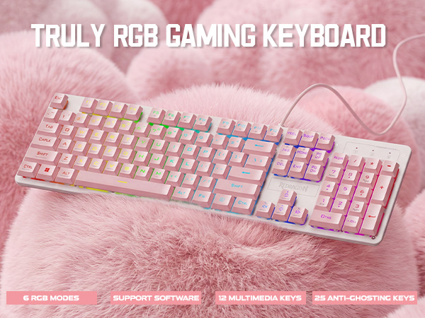 RGB Gaming Keyboard and Mouse