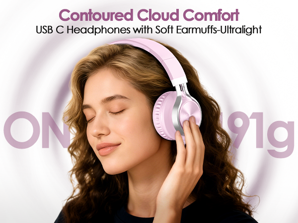 wired headphones USB C