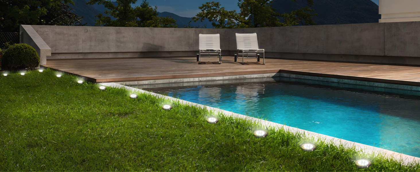 For swimming pools