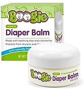 Baby Diaper Rash Balm by Boogie Bottoms, USDA Certified Organic, Made with Naturally Derived Ingr...