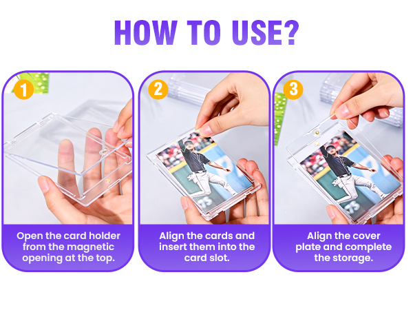 magnetic card holders