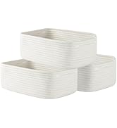 KALLAX Small Woven Basket, 12 x 8 x 4.5 Inches, Storage Basket for Organizing, Cute Small Rope Sh...