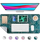 Laokiiy Desk Mat, Desk Pad Dual Sided Desk Pad for Office and Home,Desk Organization and Accessor...