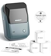 NIIMBOT 2Inch Label Maker Machine with 3 Tape, B1 Portable Sticker Printer for Small Businesses, ...