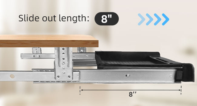 slide out keyboard tray