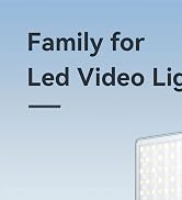 ENEGON 4000mAh Rechargeable Mountable Bicolor LED Video Light with Mini Panel for Professional DS...