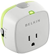 Belkin Conserve Socket Energy-Saving Outlet with Timer,F7C009q,White