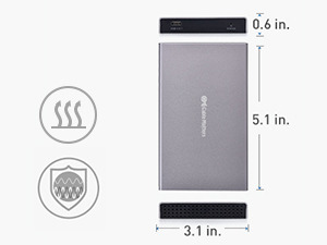 Cable Matters USB-C Gen 2 External 2.5" SSD Enclosure