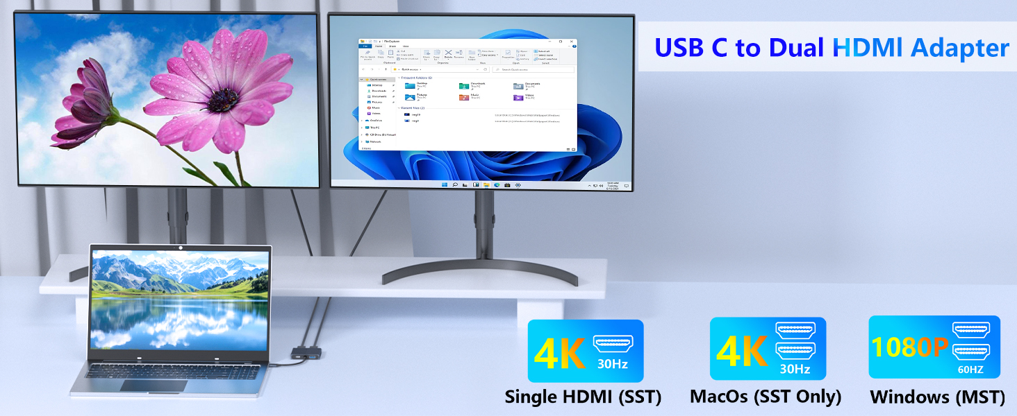 dual monitor adapter 