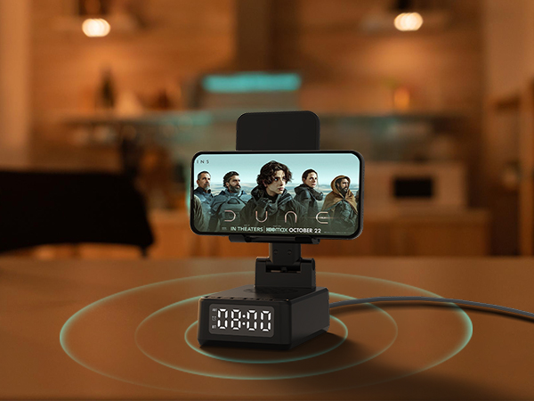 Birthday Gifts for Men, Cell Phone Stand with Wireless Bluetooth Speaker