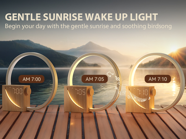 gentle sunrise wake up light