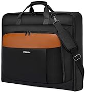 Garment Bag for Travel Large Men Suit Bag Up to 3 Suits Dress Carry on Garment Bags for Business ...