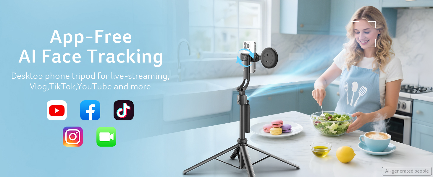 App-Free Al Face Tracking