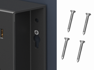 WALL MOUNTED POWER STRIP