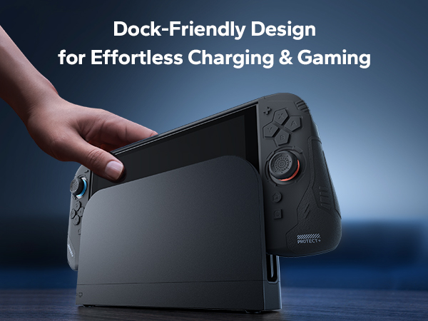 JEMDO Dockable Split Protective Grip Case for Switch 2
