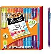 BIC Xtra Smooth Bright Edition Mechanical Pencils, 0.7 mm Medium Point, Bulk School Supplies for ...