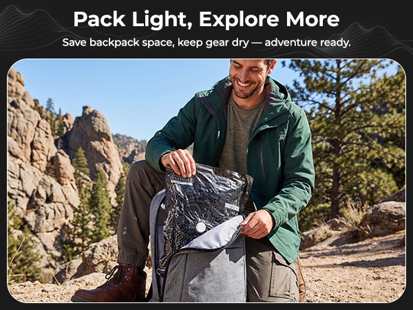 vacuum storage bag for travel
