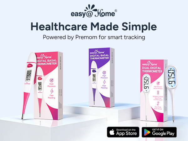 Basal Thermometer for Ovulation Tracking