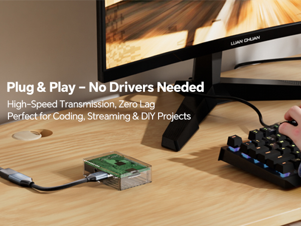 Mini HDMI to HDMI Cable 8K@60Hz/4K@120Hz
