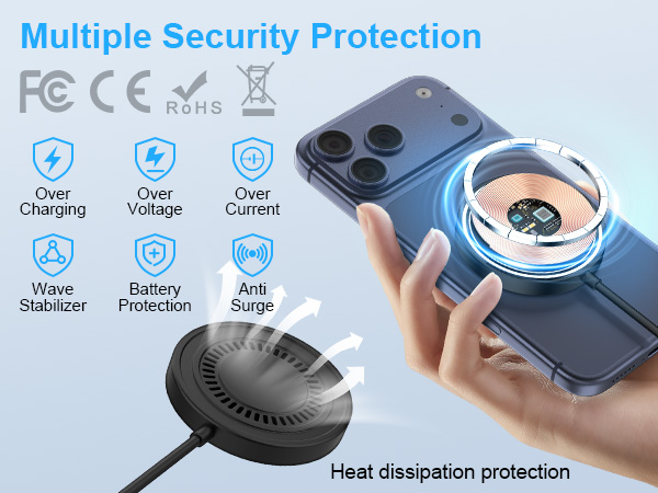 magnetic wireless charger for iphone