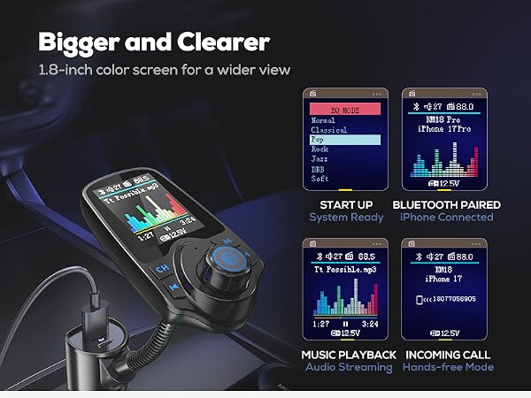 fm transmitter bluetooth