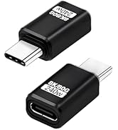 Duttek 80G USB C Extender Adapter, USB C Male to Female Adapter Connector 240W PD &amp; 8K Video Comp...