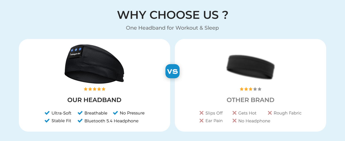 sleeping mask with bluetooth headphones wireless headphones headband headphone for sleeping