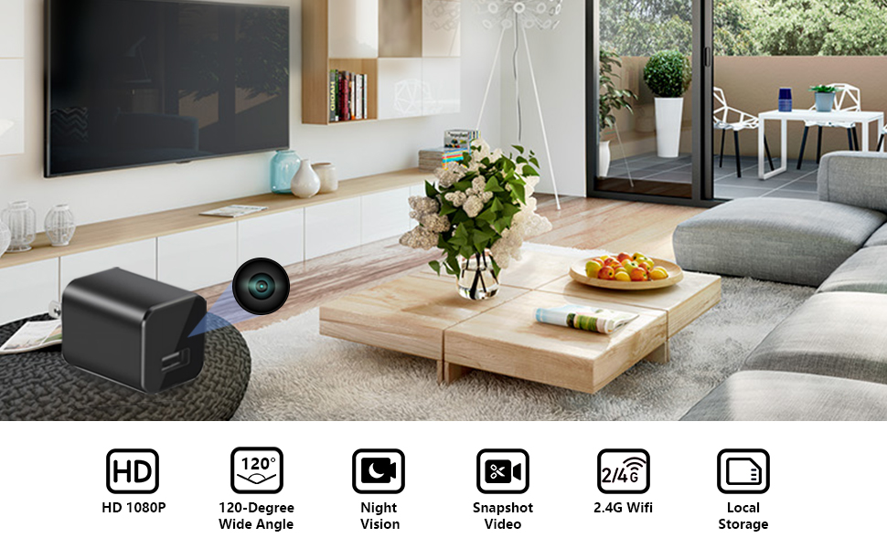 hidden camera charger
