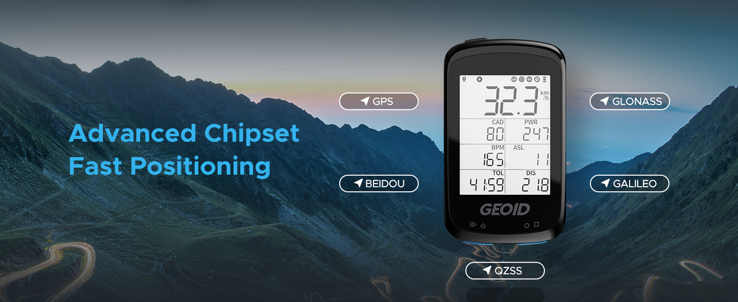 Fast Positioning for your cycling