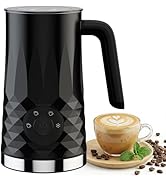 COFUN Milk Frother, 4-in-1 Electric Milk Frother and Steamer, 11.8oz Automatic Hot &amp; Cold Foam Ma...
